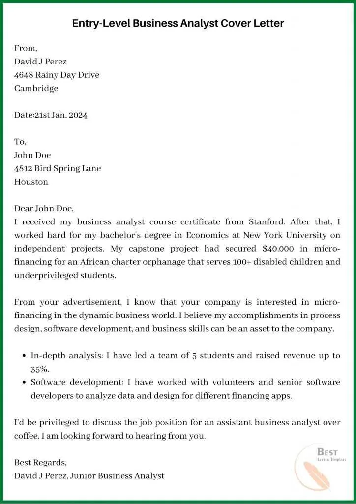 42268 business analyst resume tips