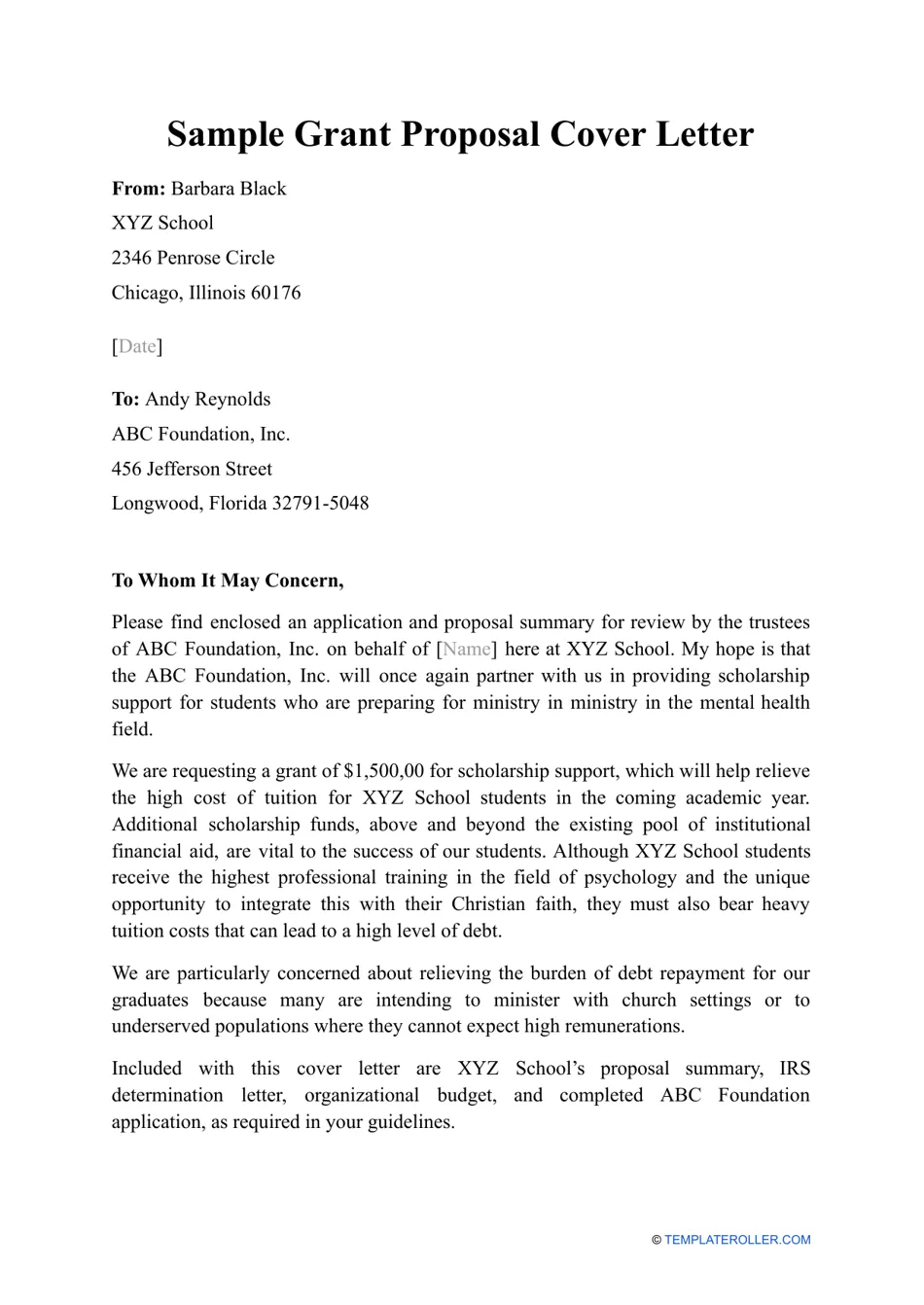 42276 cover letter template
