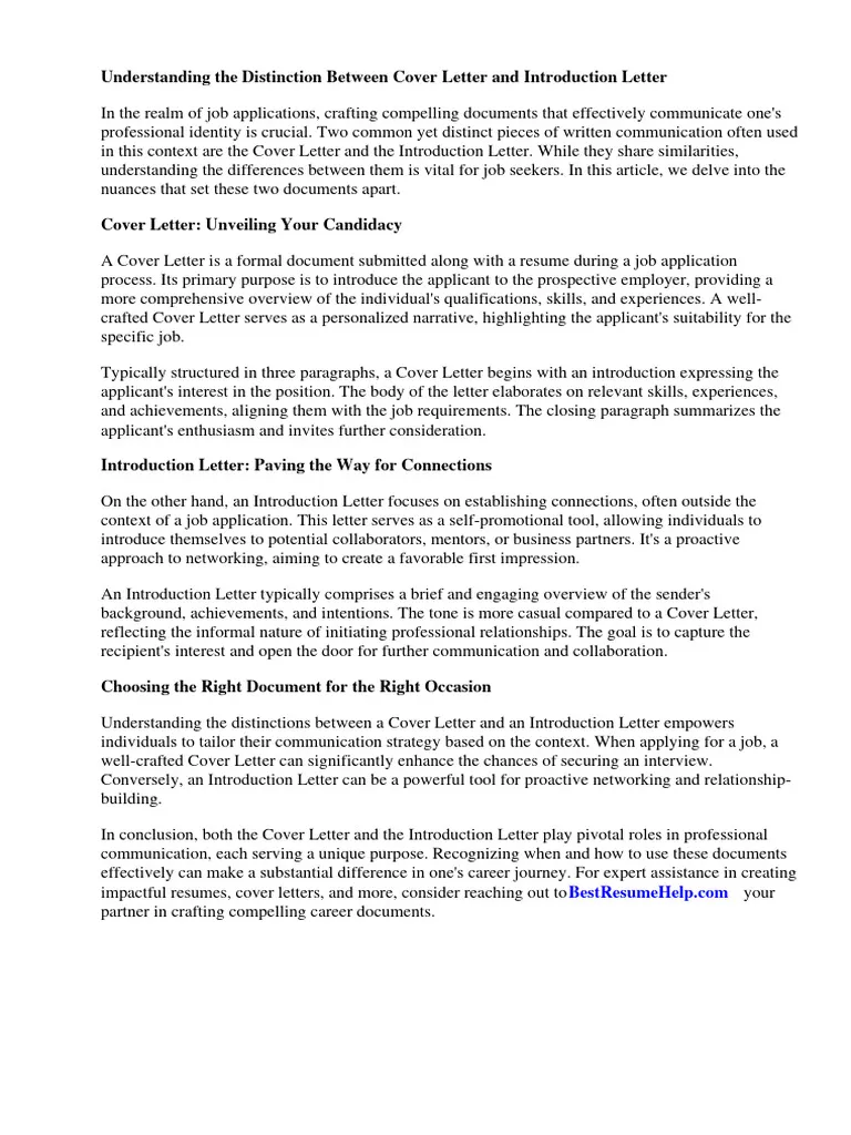 42278 introduction letter vs cover letter main