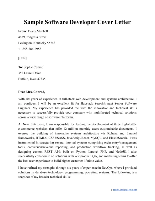 42300 proofreading cover letter
