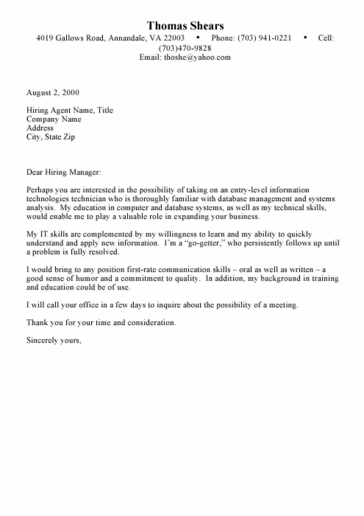 42301 student cover letter mistakes