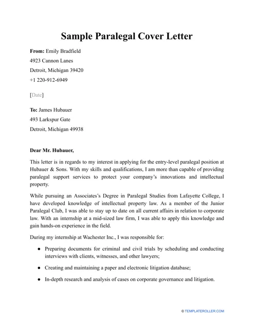 42305 paralegal skills