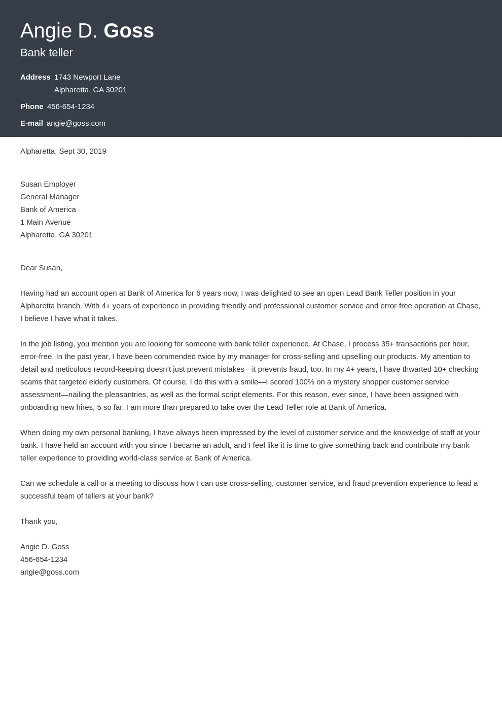 42312 teller cover letter closing