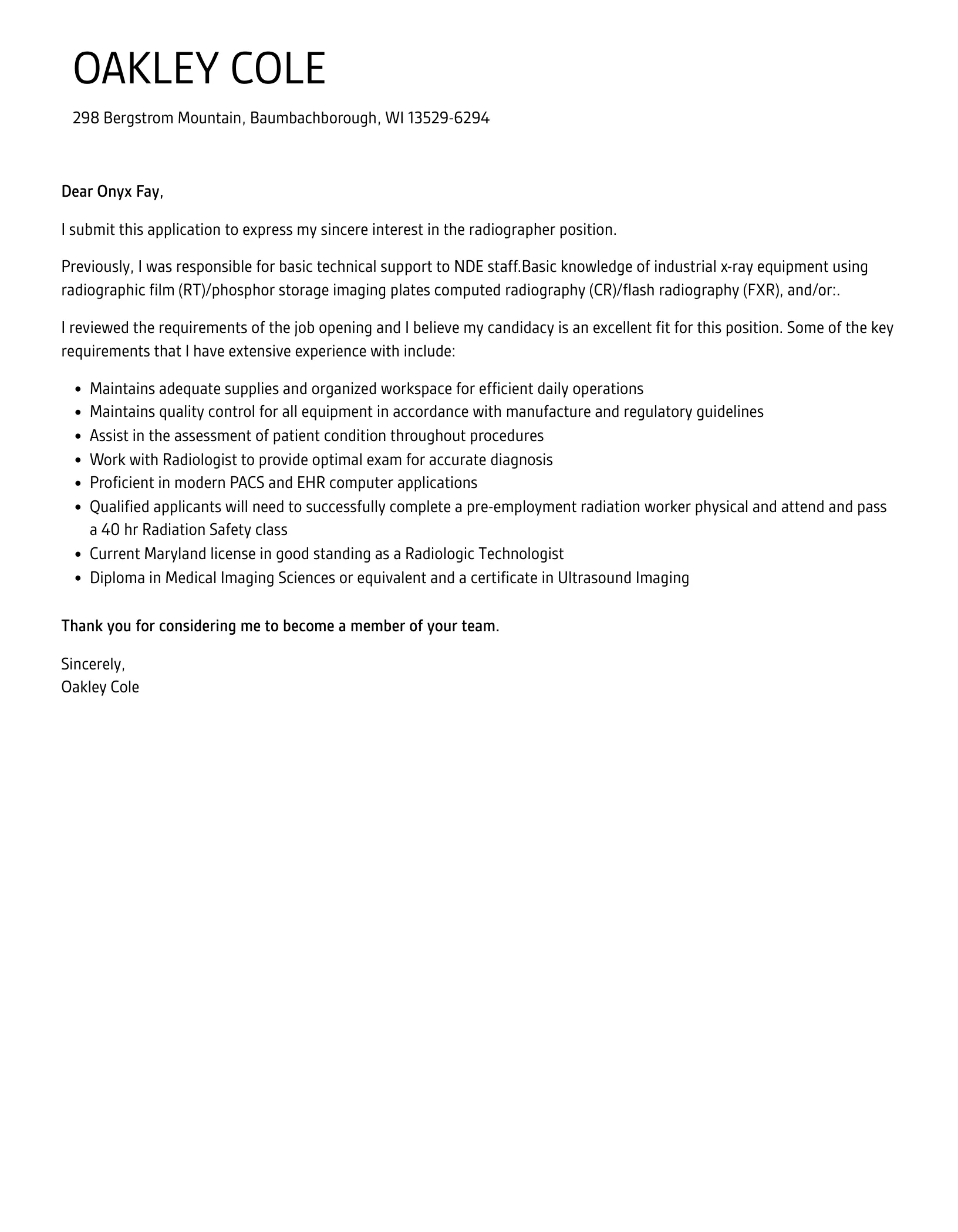 42317 patient care radiography