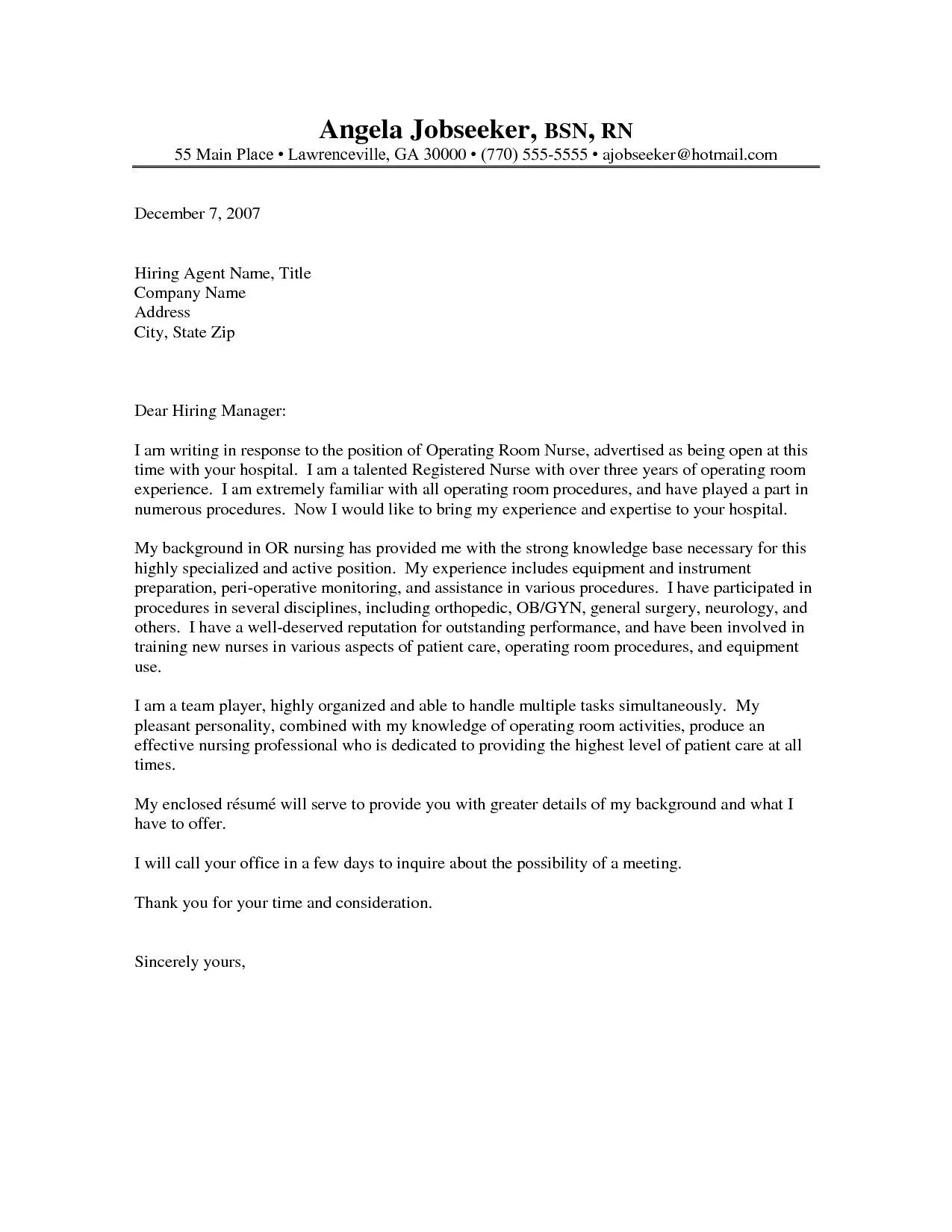 42319 cover letter writing