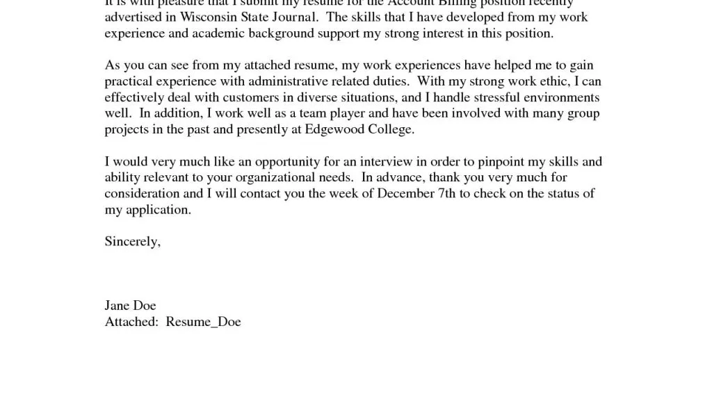 42321 professional cover letter