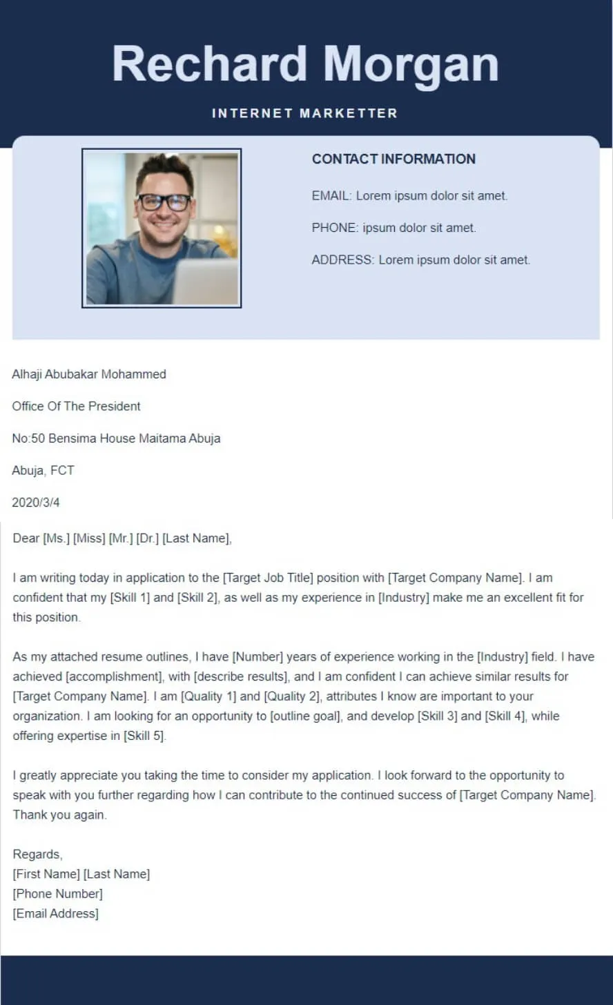 42333 cover letter skills