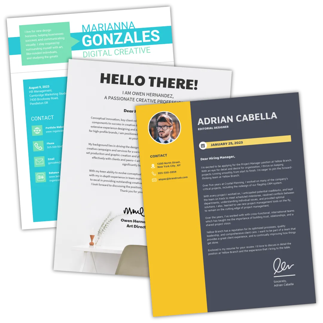 42342 cover letter formatting