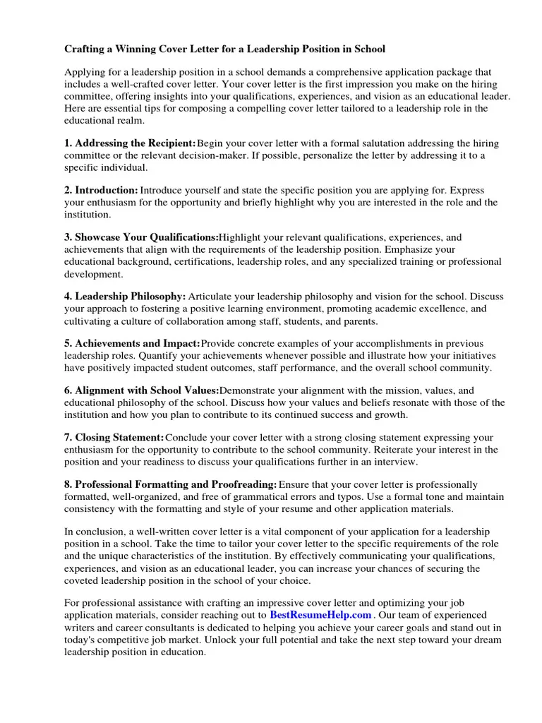 42345 cover letter format
