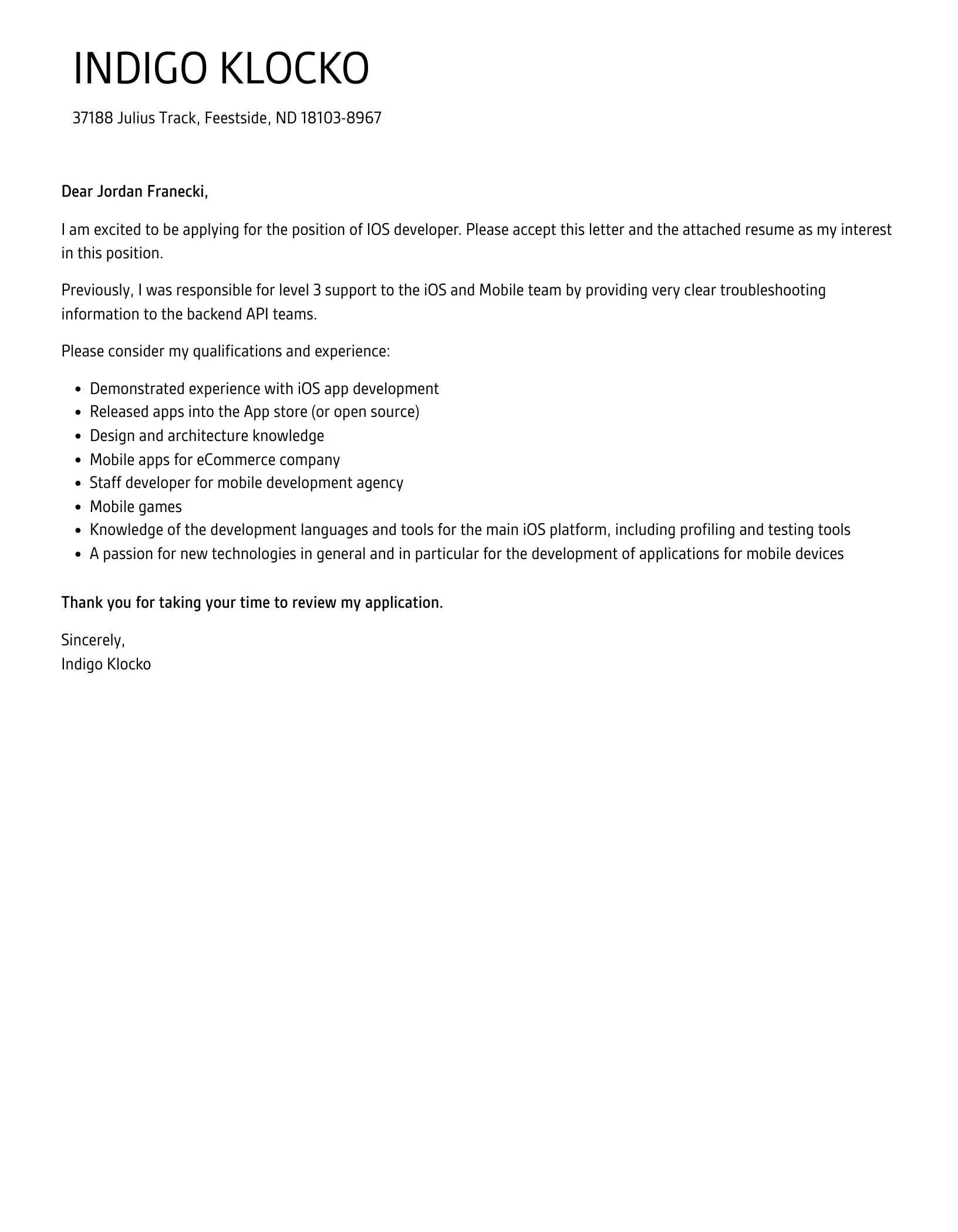 42348 project experience