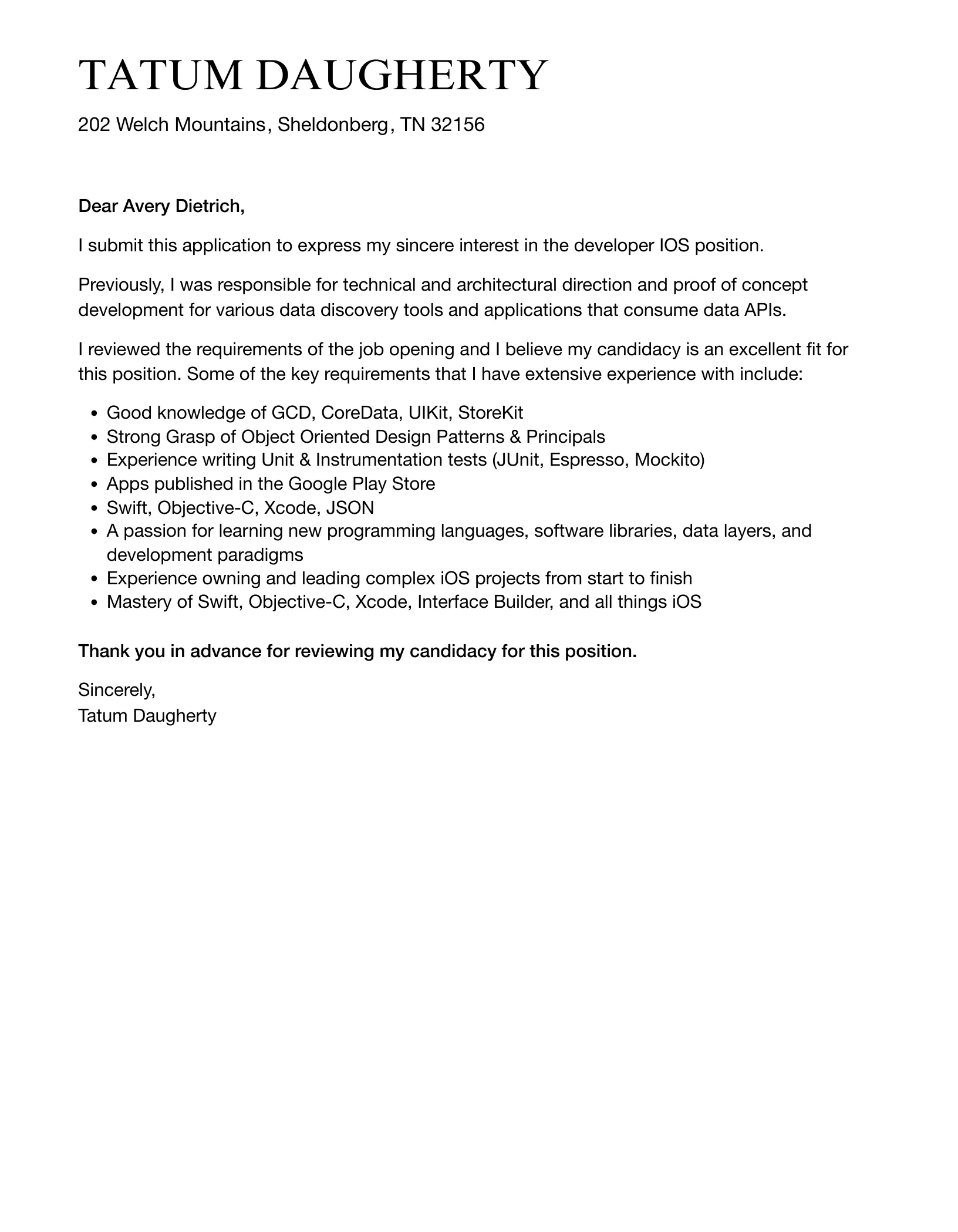 42348 tailoring cover letter