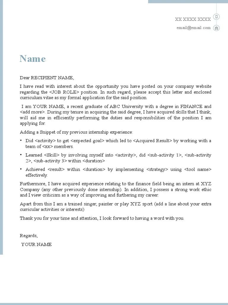 42355 finance cover letter example senior