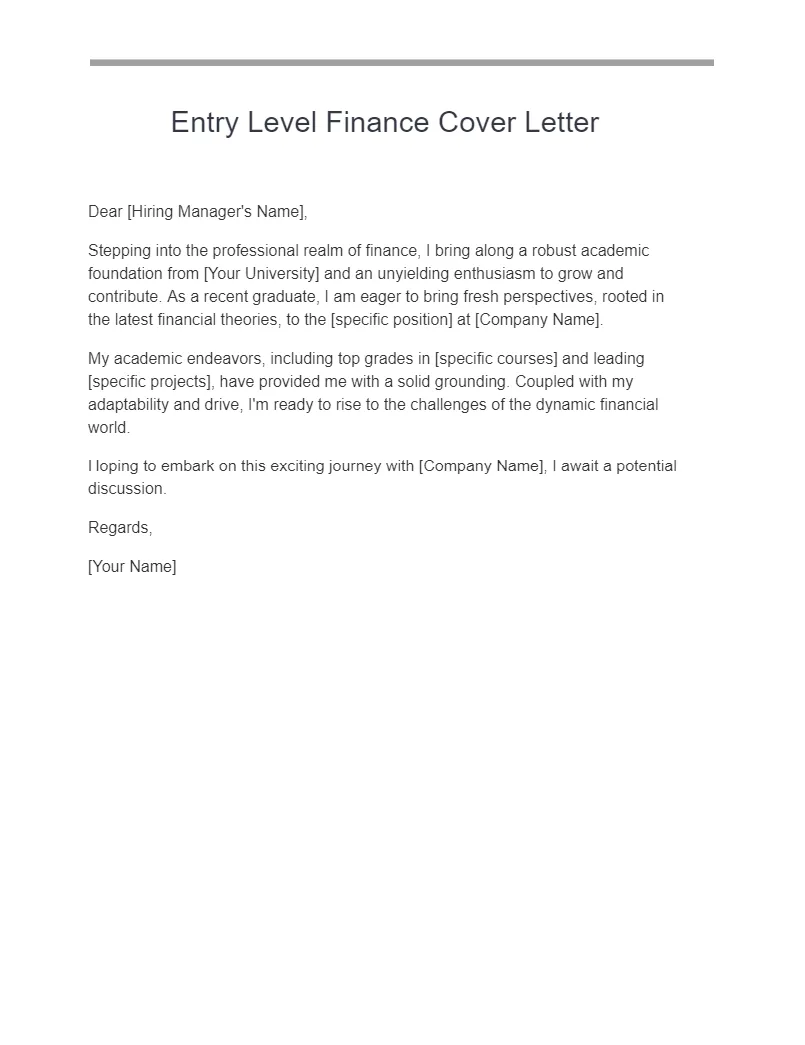 42355 finance cover letter writing tips