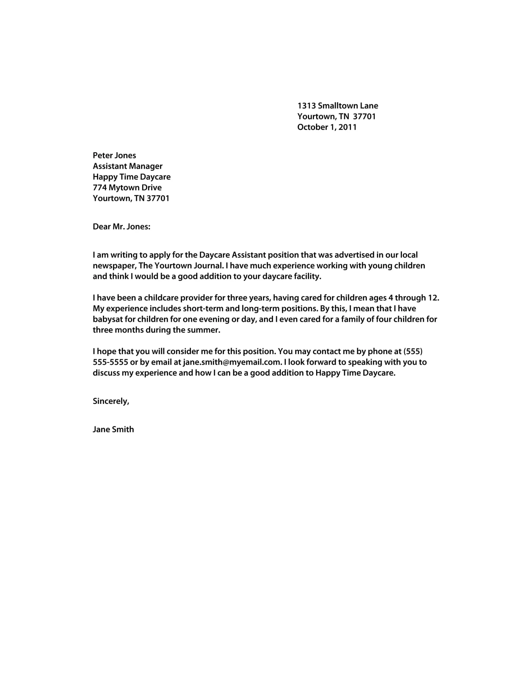 42364 cover letter components
