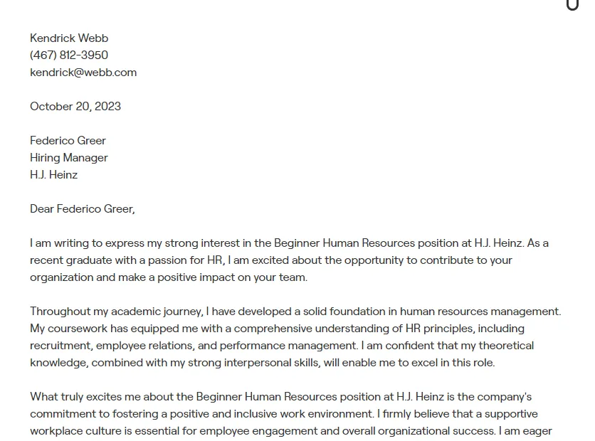 42375 call to action cover letter