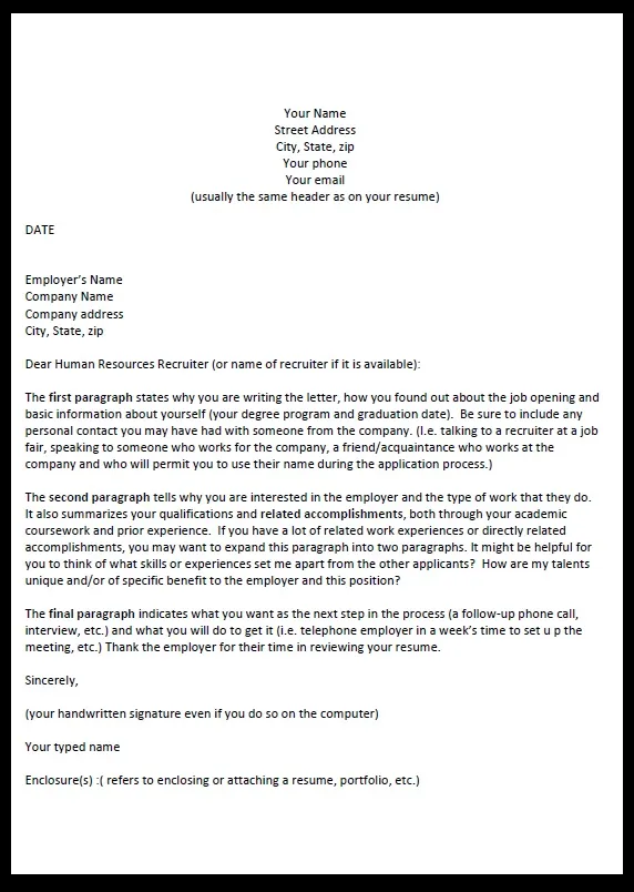 42383 cover letter writing