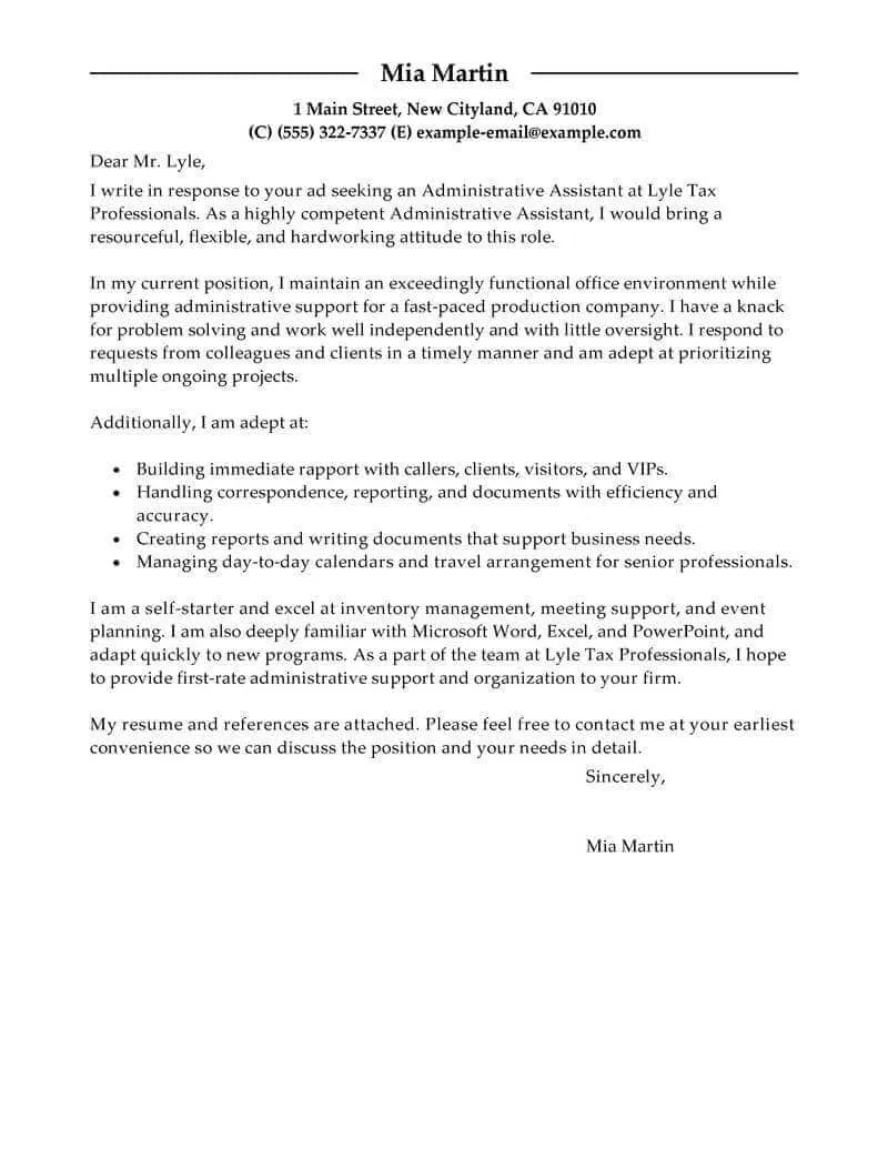 42383 proofreading cover letter