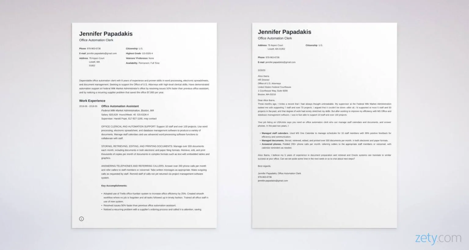 42389 highlighting skills experience
