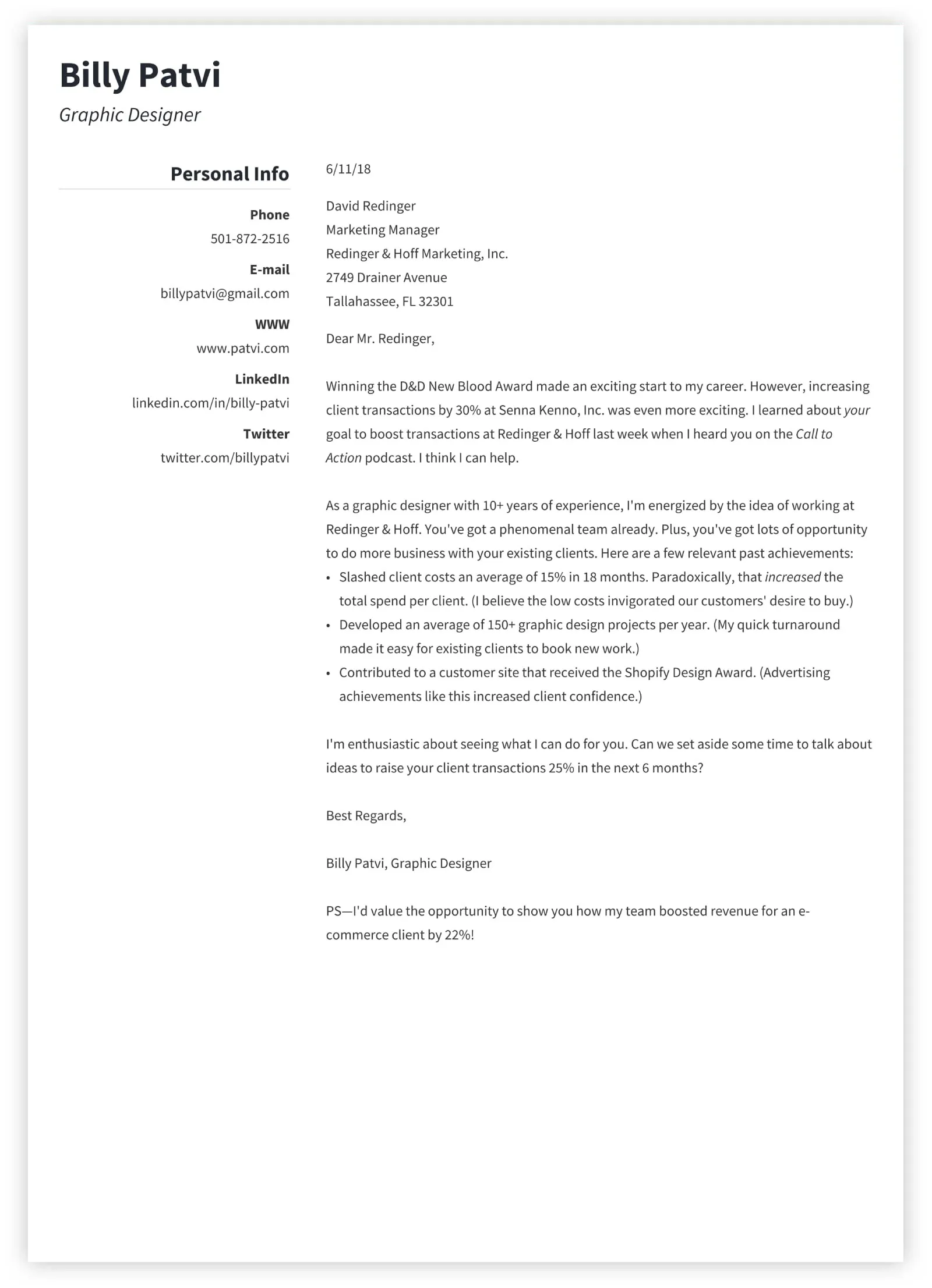 42397 cover letter basics