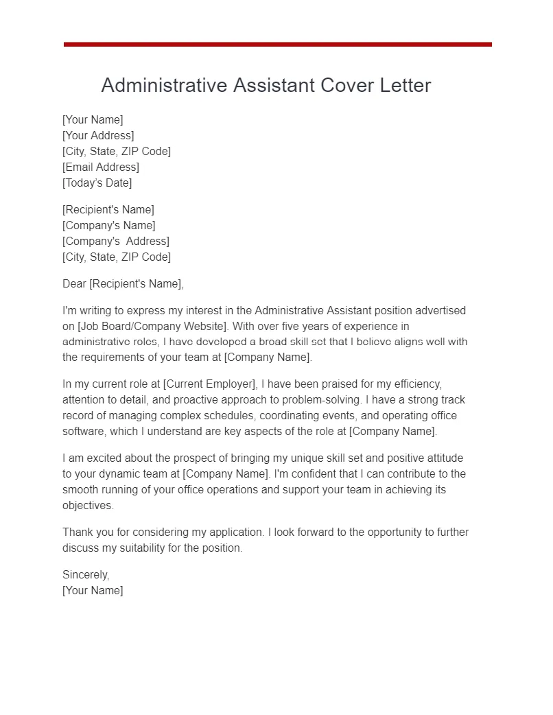 42417 cover letter admin 1