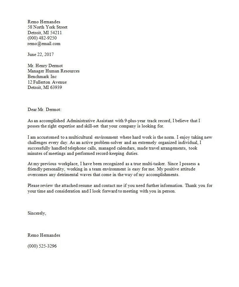 42419 cover letter power
