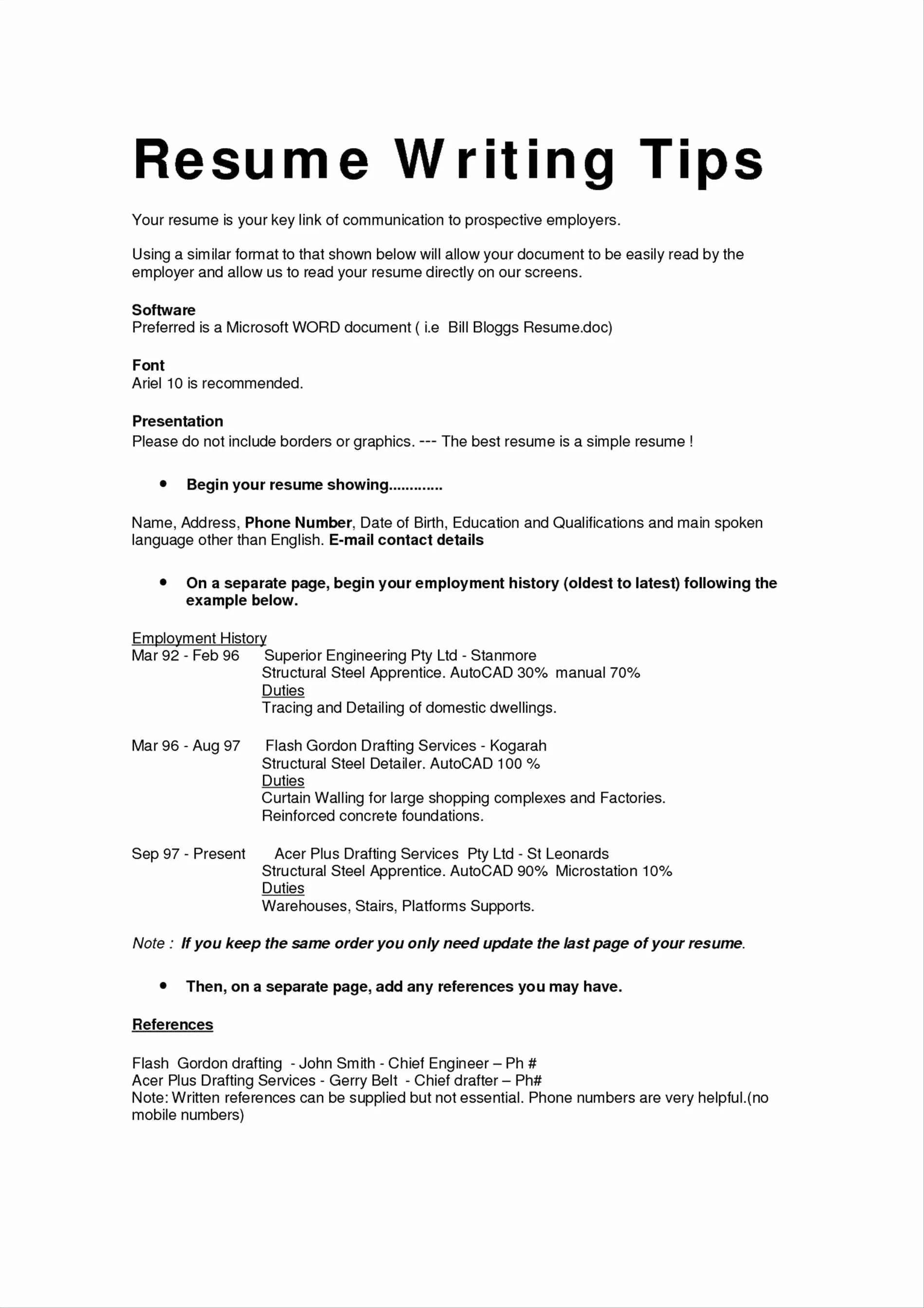 42426 arial font example