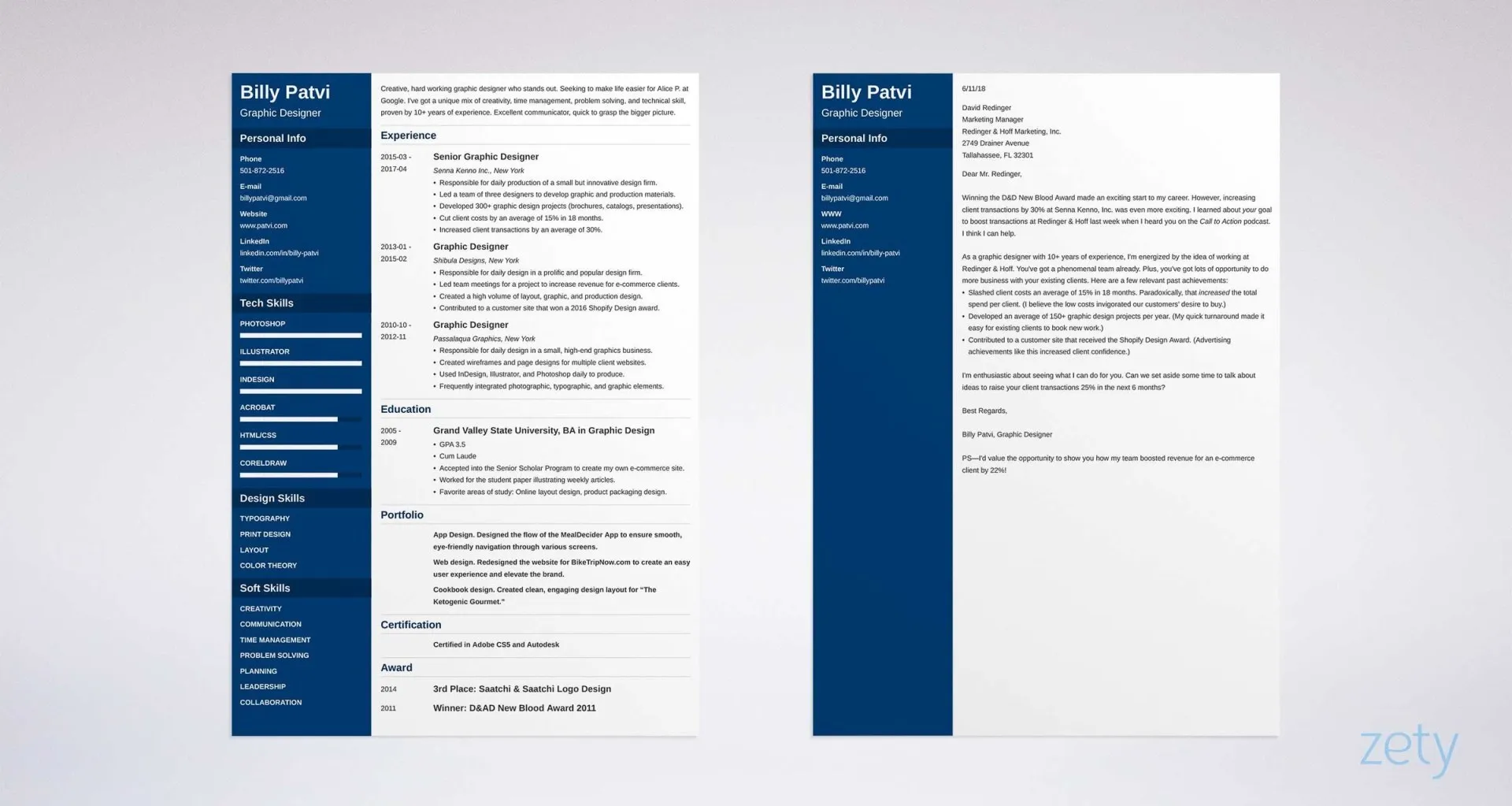 42426 resume font selection