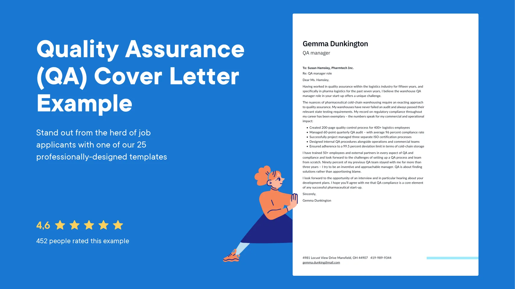 42437 cover letter formatting
