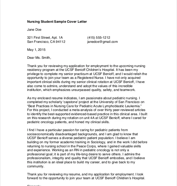 42443 cover letter formatting