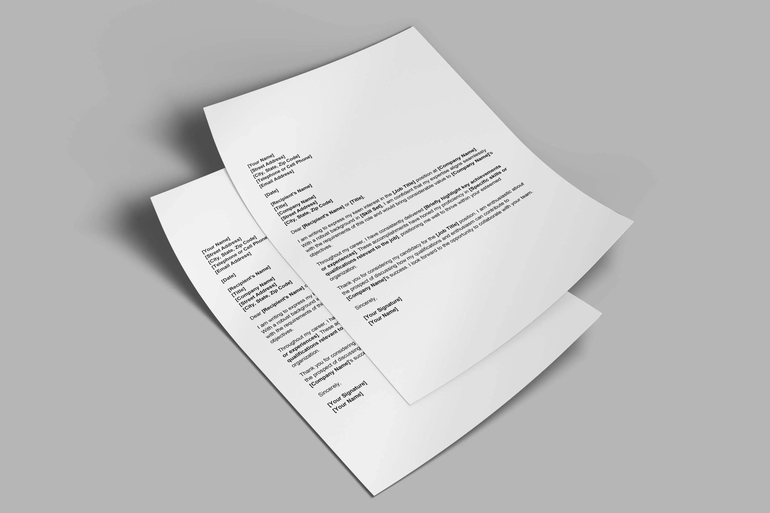 42464 creative cover letter template