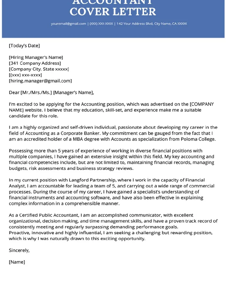 42466 cover letter formatting