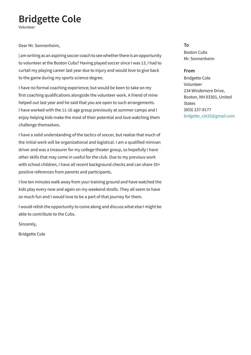 42477 cover letter sample volunteer 2