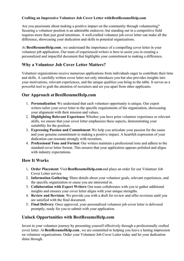 42477 cover letter sample volunteer 4