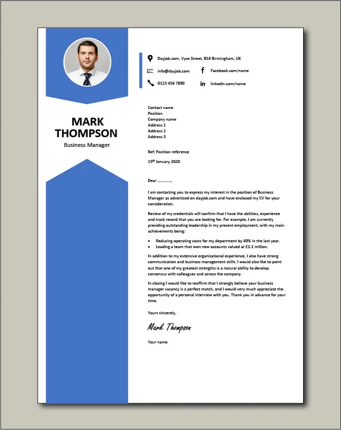 42478 business manager achievements