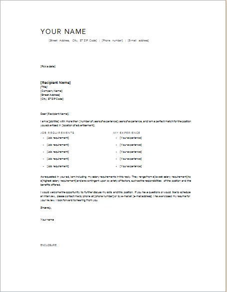 42480 entry level cover letter