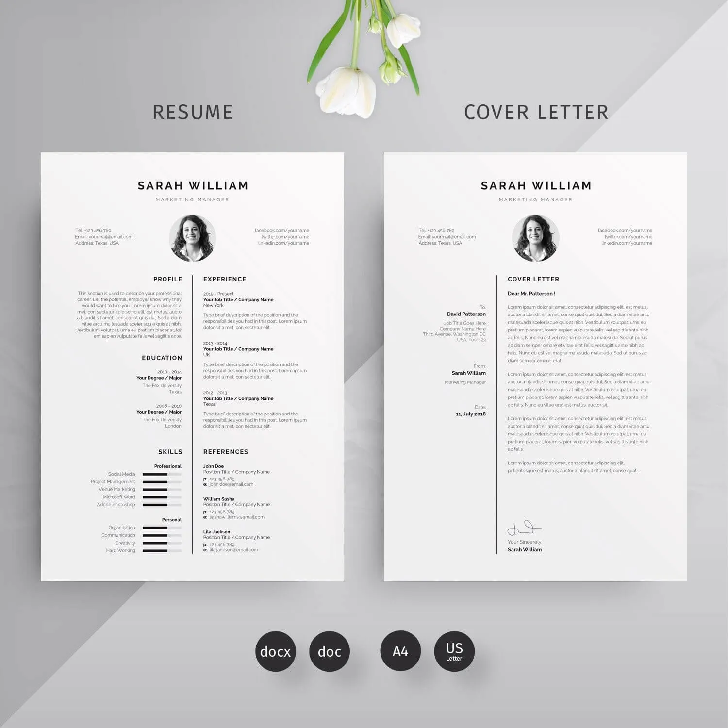 42497 cover letter template customization