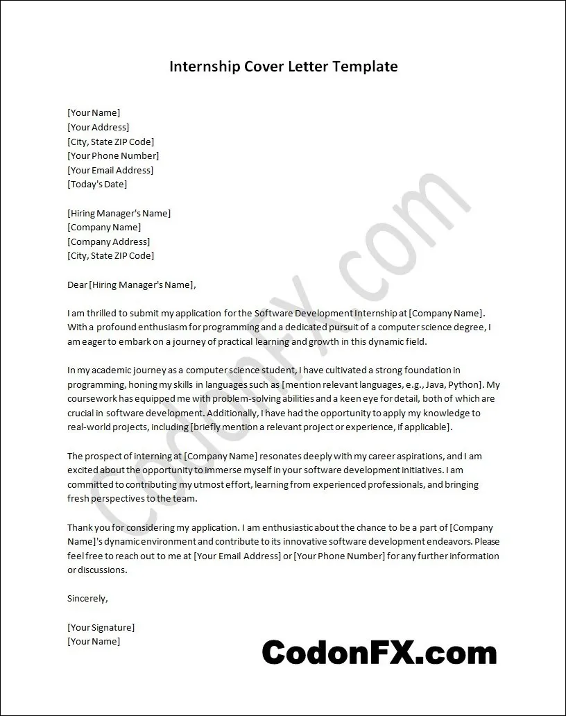 43656 cover letter formatting tips