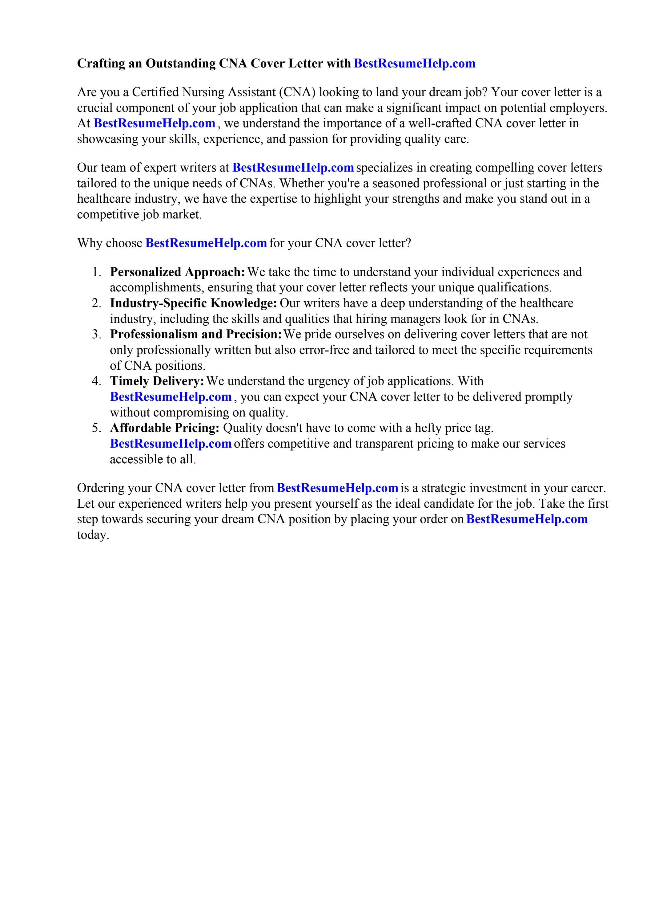 43661 cna cover letter mistakes