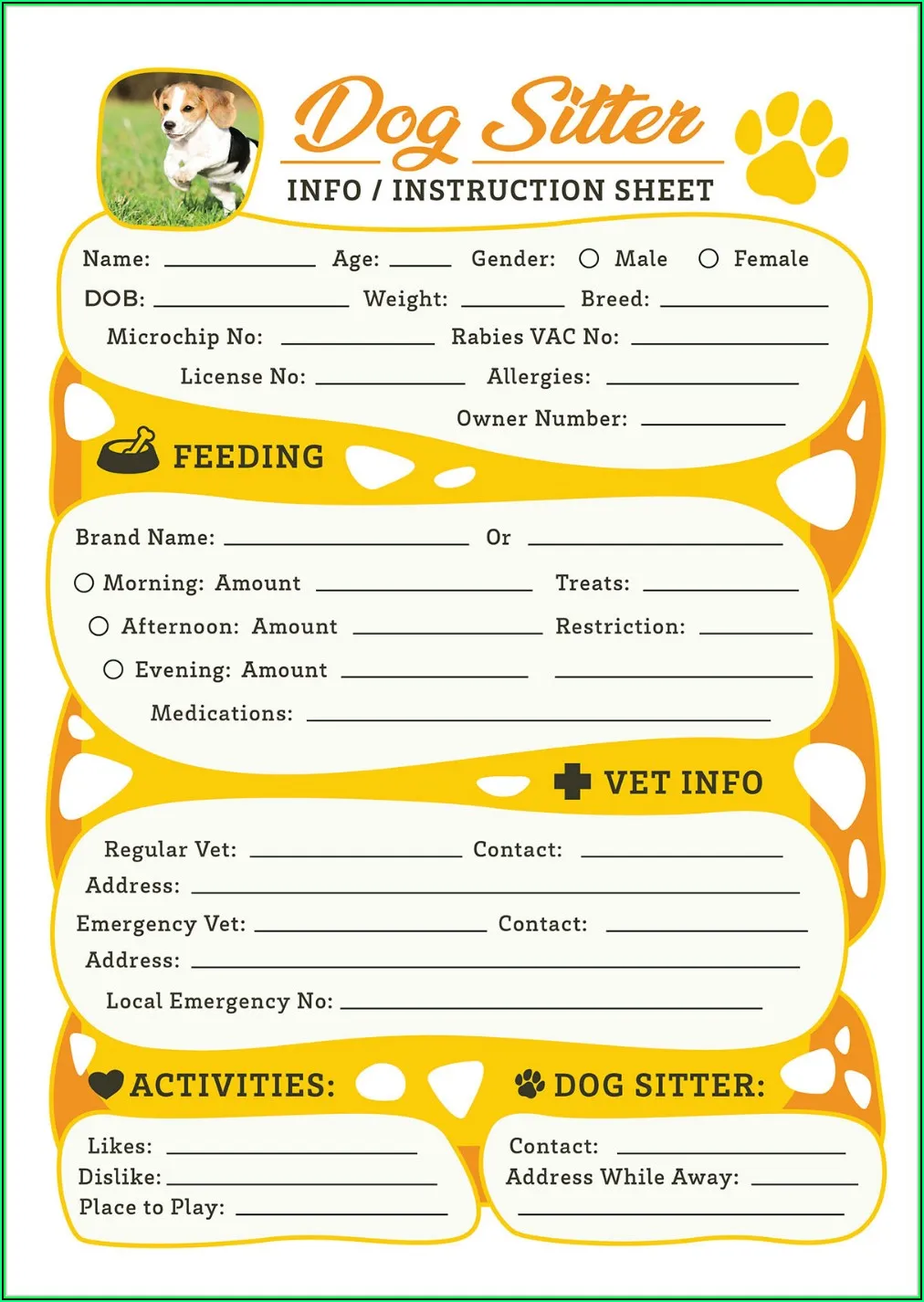 43663 pet care skills