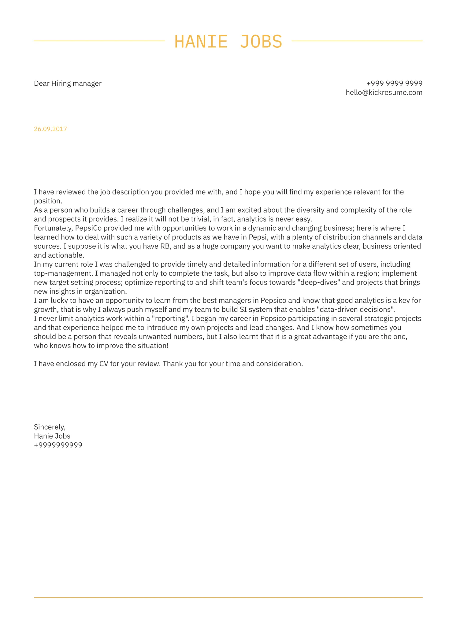 43671 cover letter skills