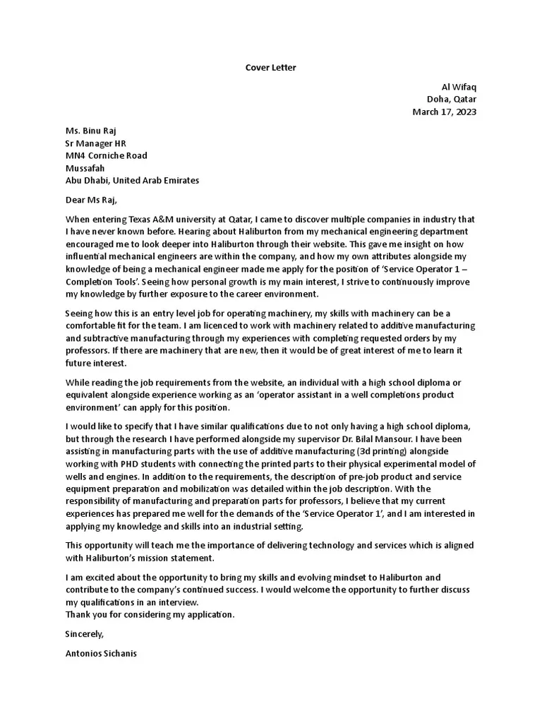 43678 cover letter submission 2