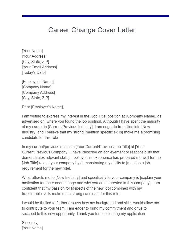 43680 crafting a cover letter