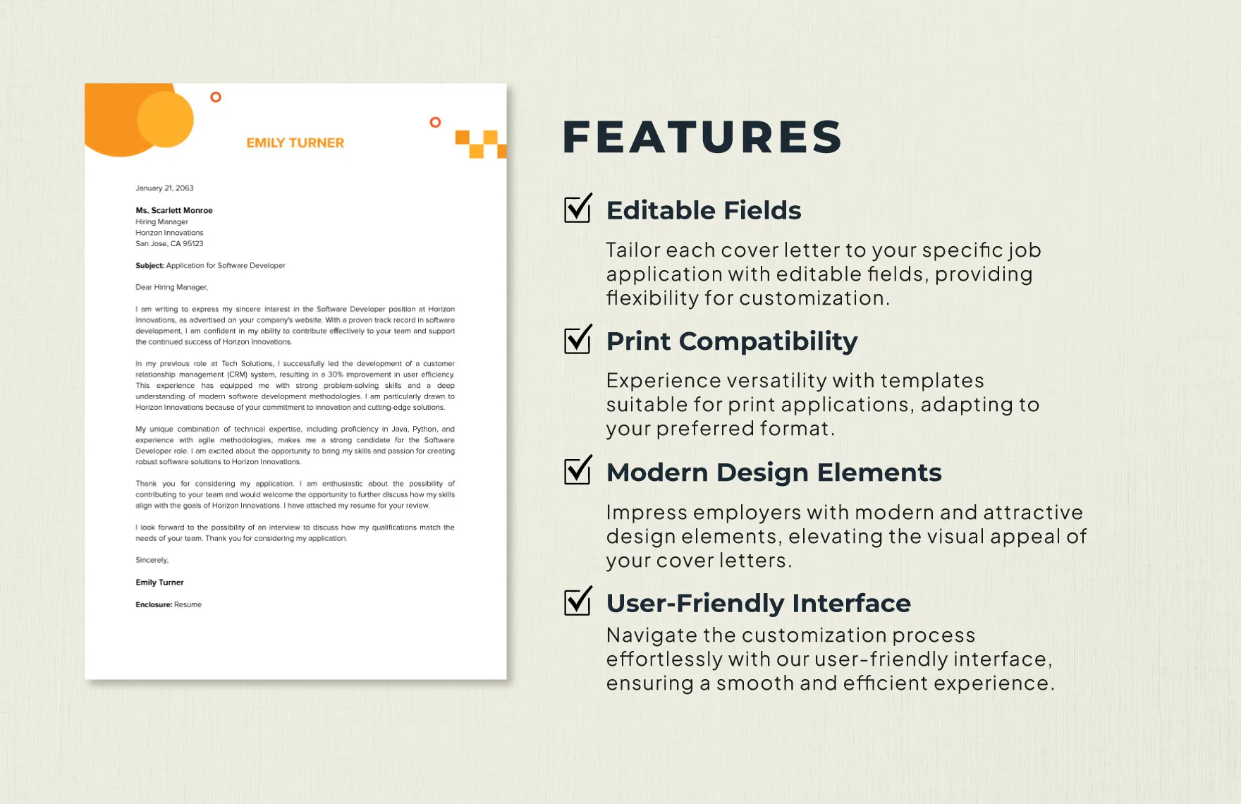 43681 professional cover letter