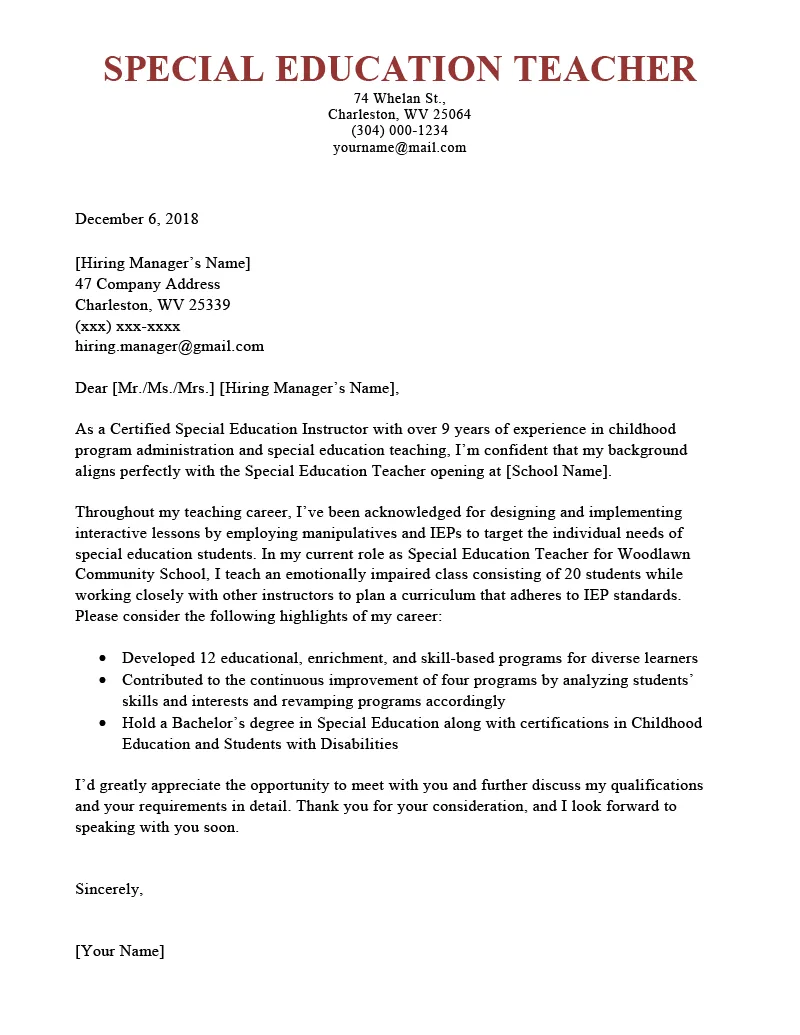 43691 cover letter formatting