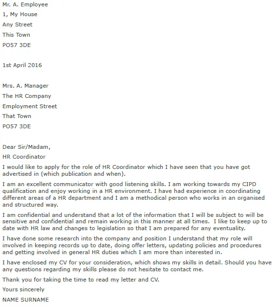 43698 header information cover letter