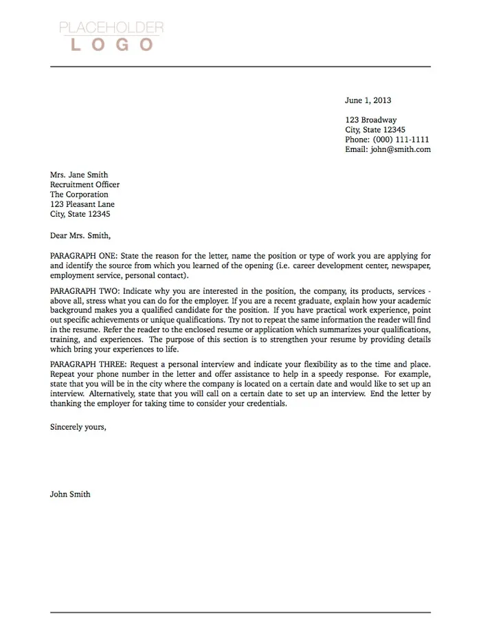 43704 call to action cover letter