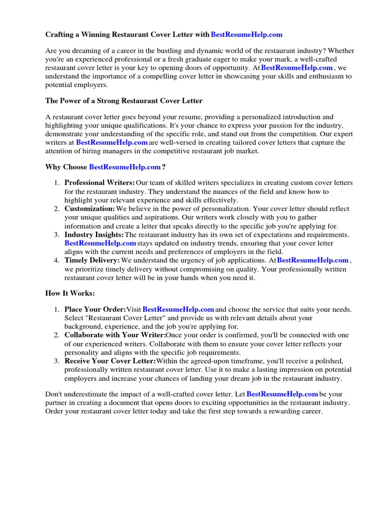 43706 host cover letter basics