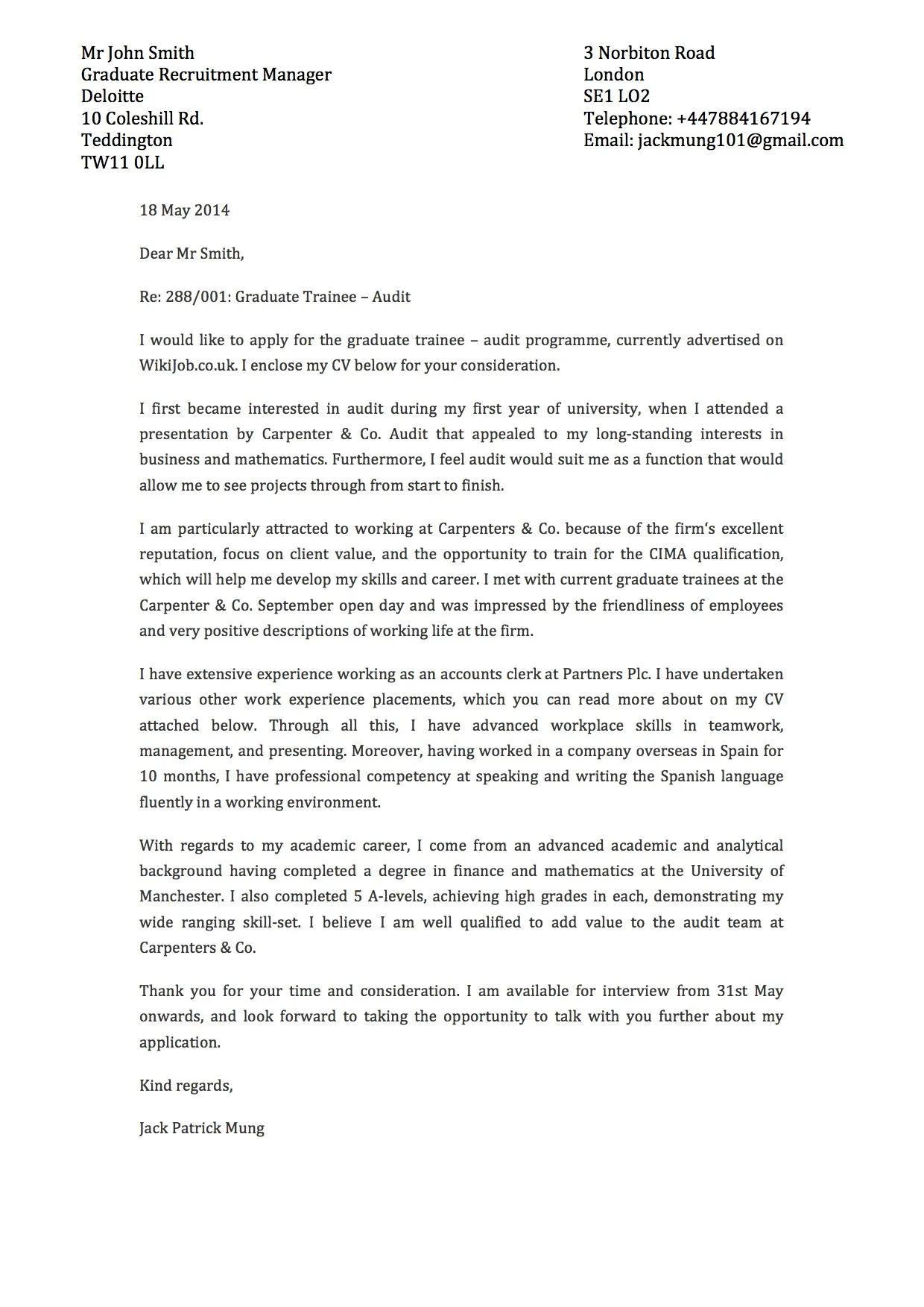43712 cover letter examples