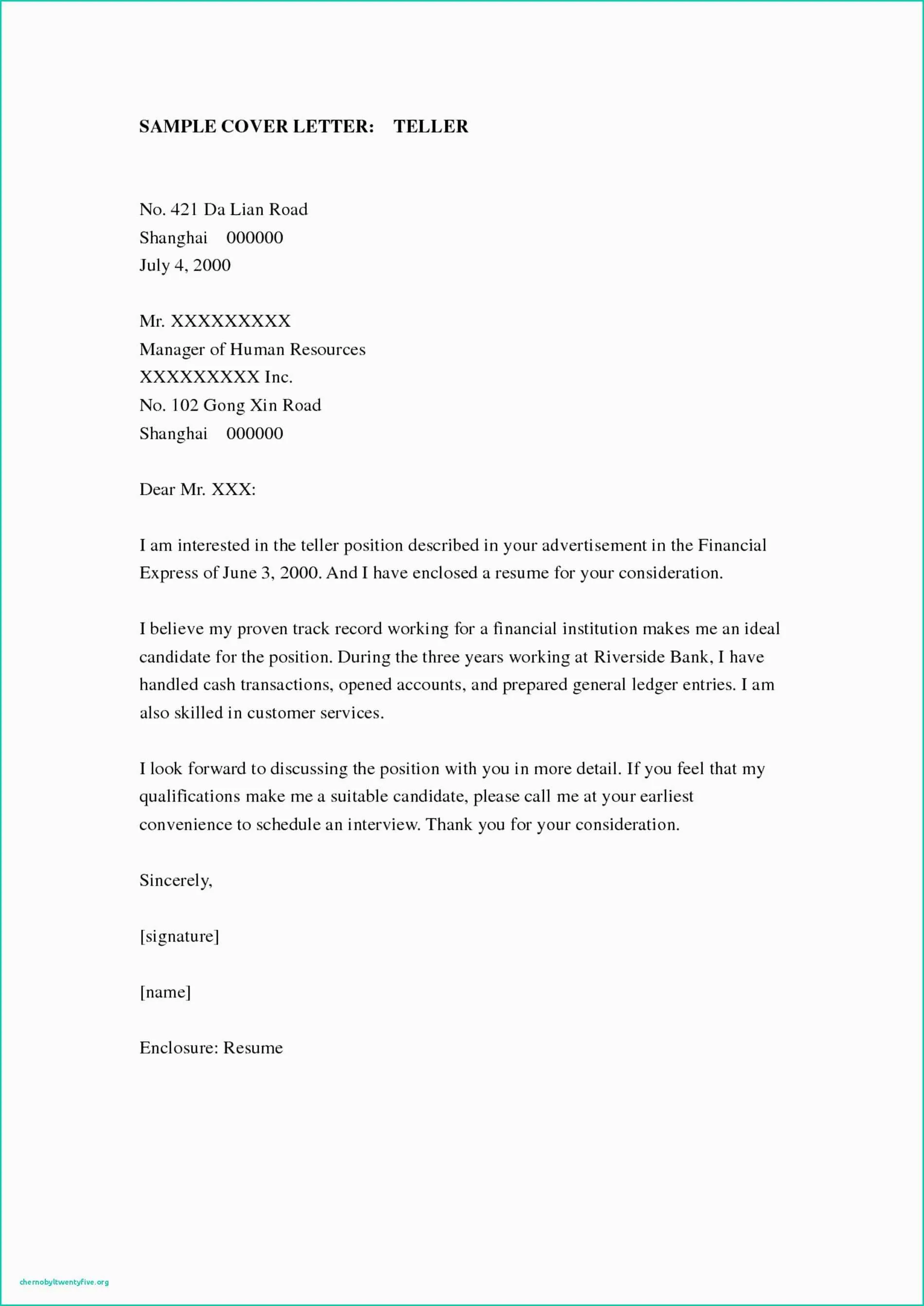 43721 cover letter components