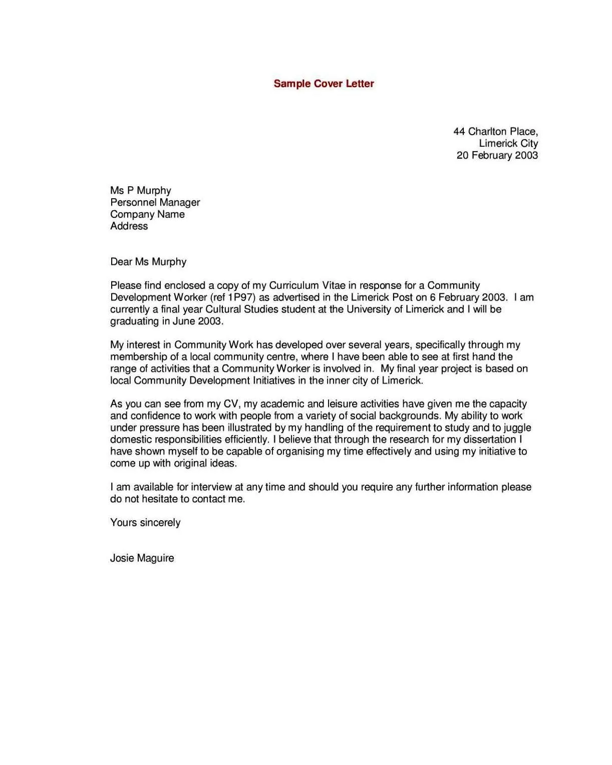 43721 cover letter mistakes